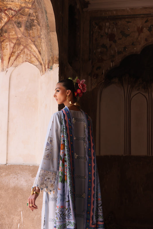 Elan Embroidered Lawn Unstitched 3pcs