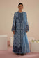 Floral Charm By Afrozeh Embroidered Lawn Unstitched 3pcs - Jotey