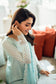 Azure Luxe'25 Embroidered Chiffon Unstitched 3pcs - Jotey