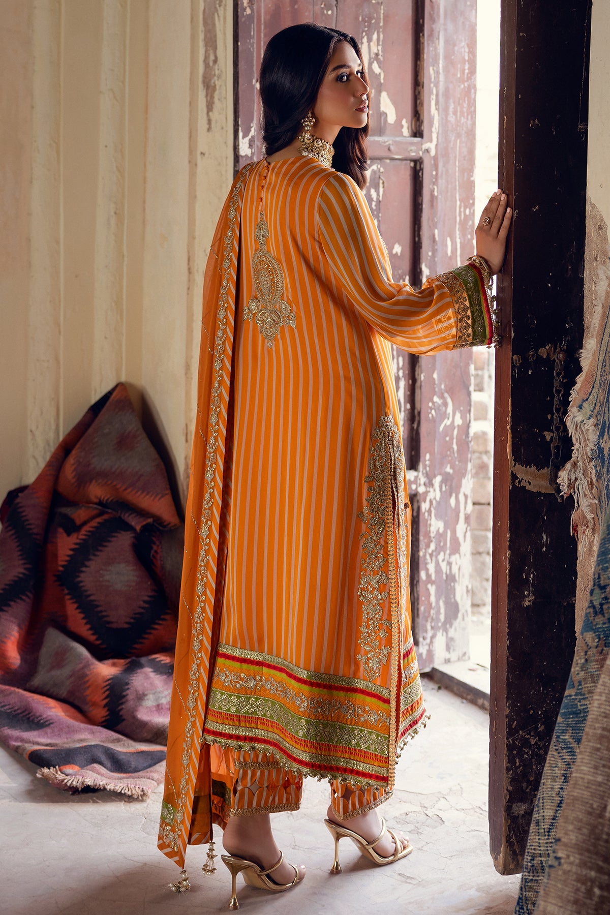 Vasal By Charizma Embroidered Luxury Chiffon Vol-03 Unstitched 3pcs