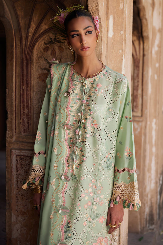 Elan Embroidered Lawn Unstitched 3pcs