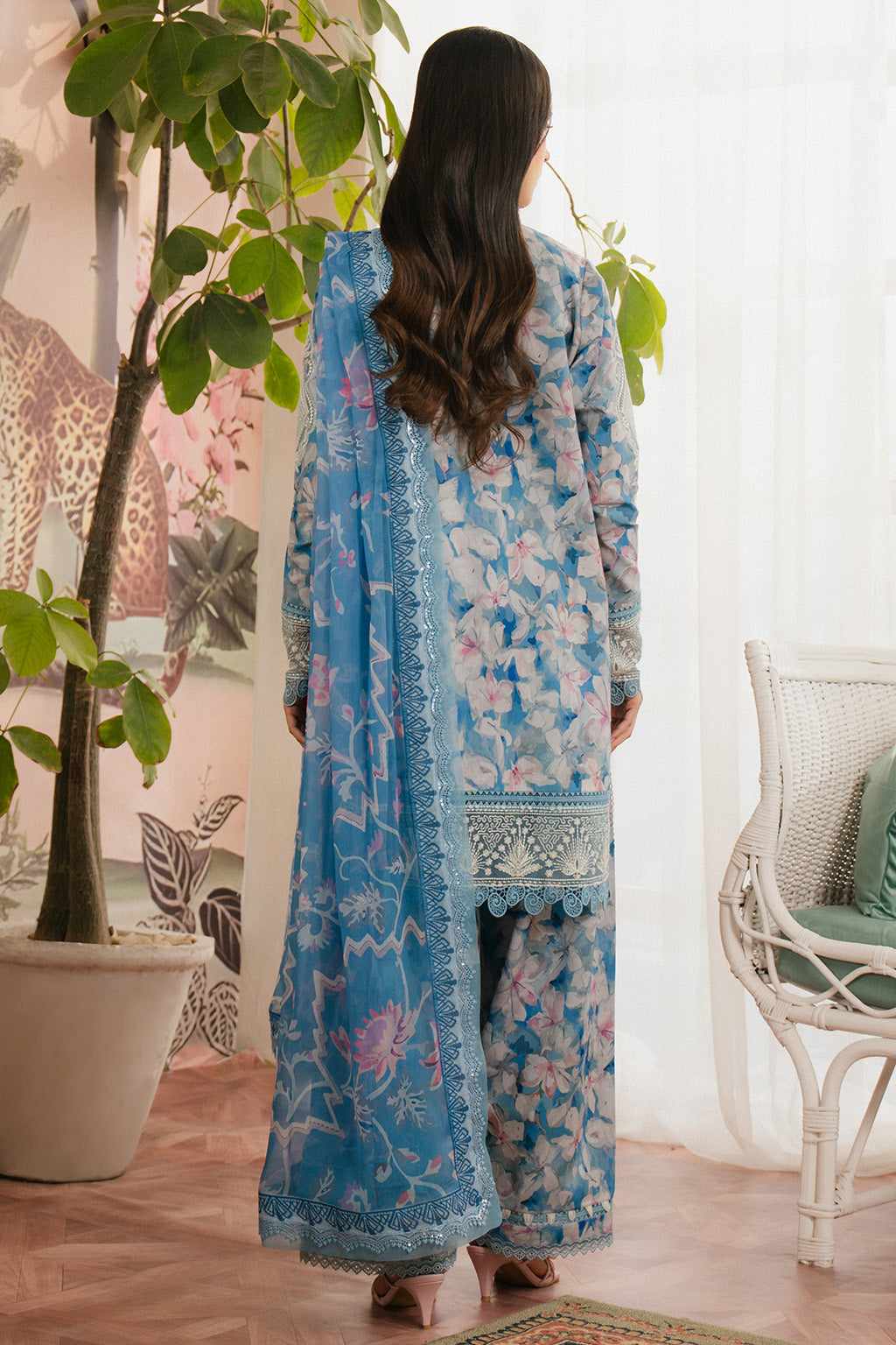Armelia By Ayzel Printed Lawn Unstitched 3pcs