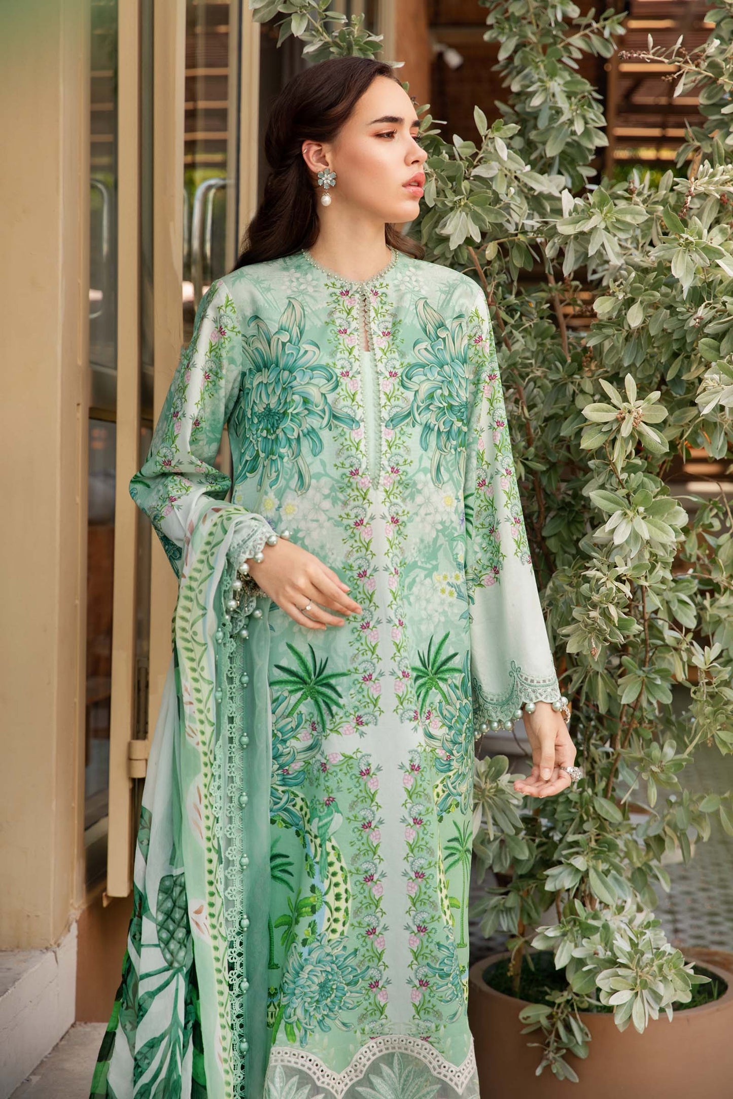 M. Prints By Maria B. Lawn Vol-25 Printed Unstitched 3pcs