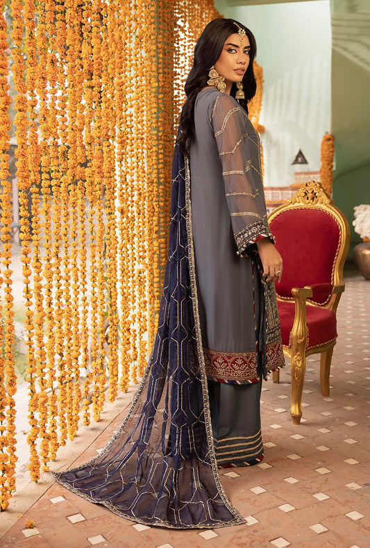 Rang-E-Mehfil Festive Unstitched Chiffon 3pcs