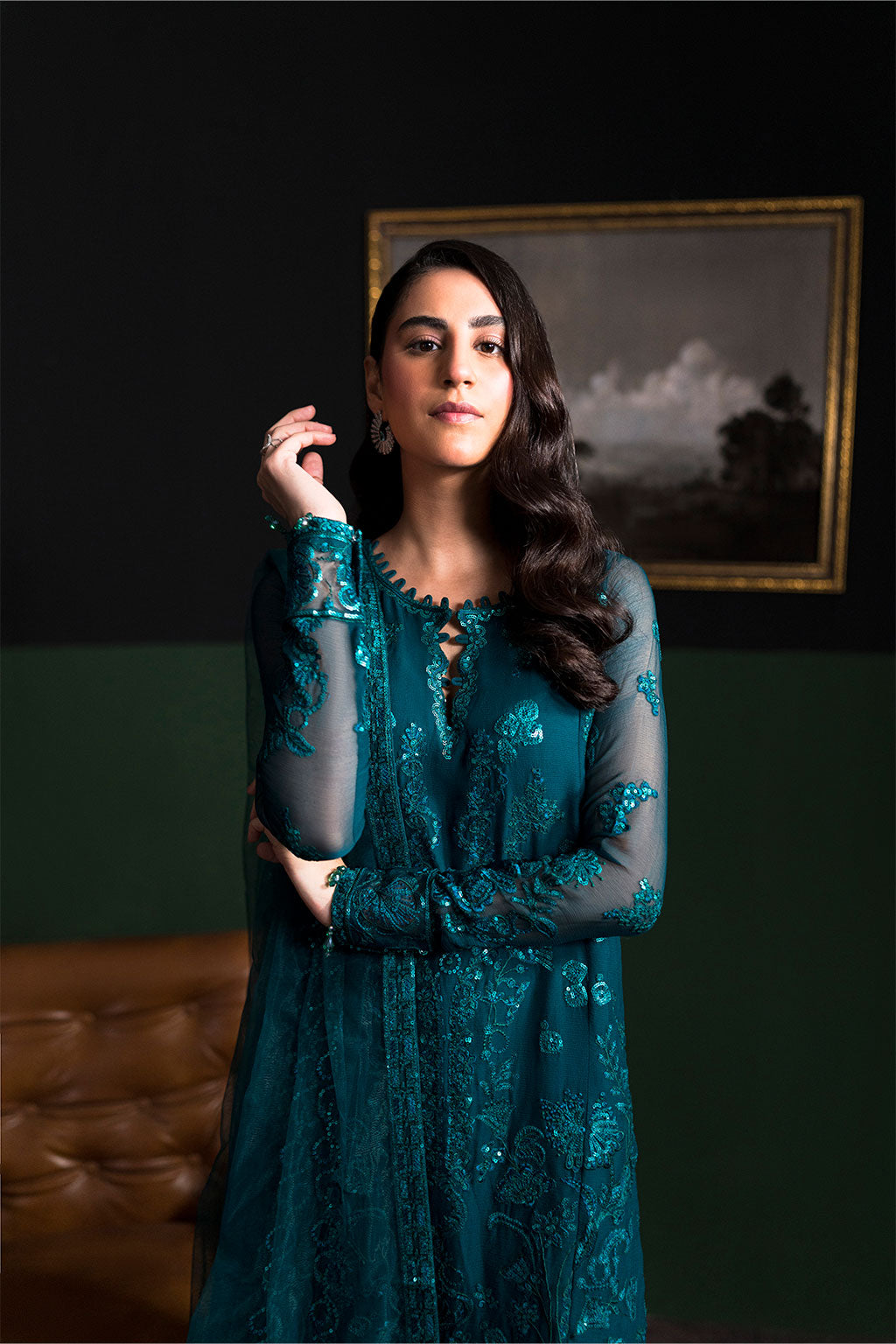 La Regina By Seraph Organza Unstitched 3pcs