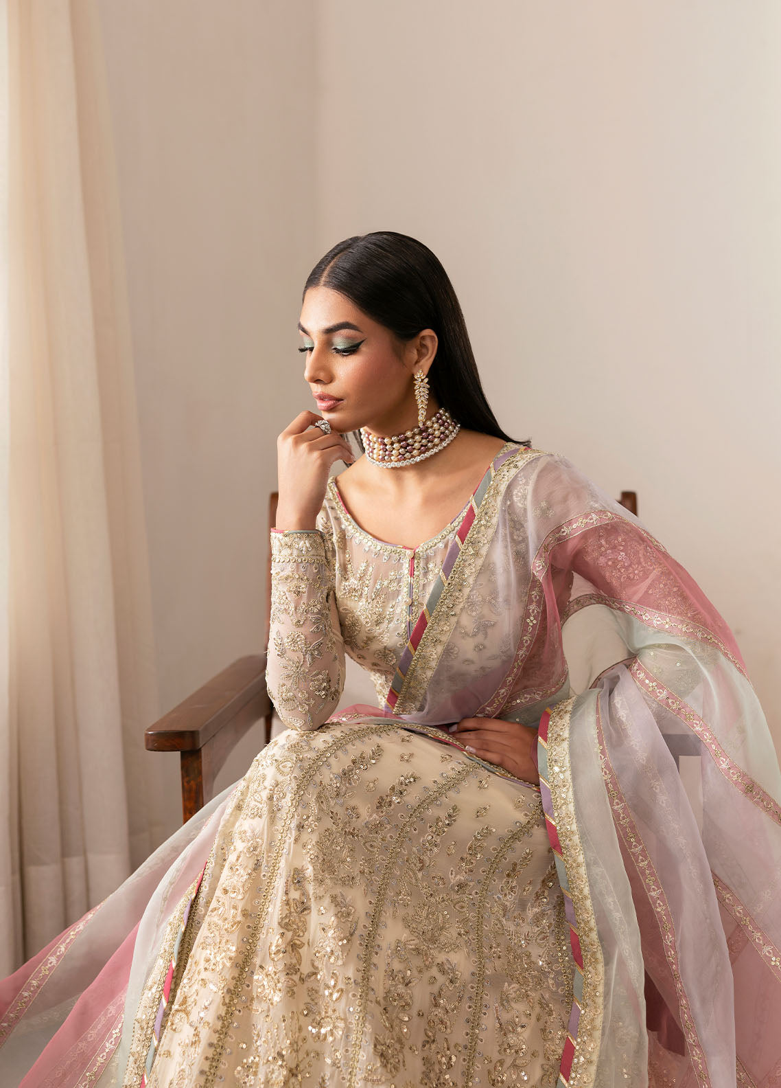 Reverie By Gulaal Embroidered Chiffon Unstitched 3pcs