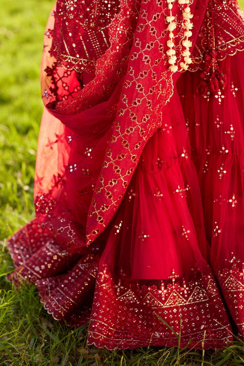 Qalamkar Sadmani Luxury Formals Unstitched 3pcs - Jotey