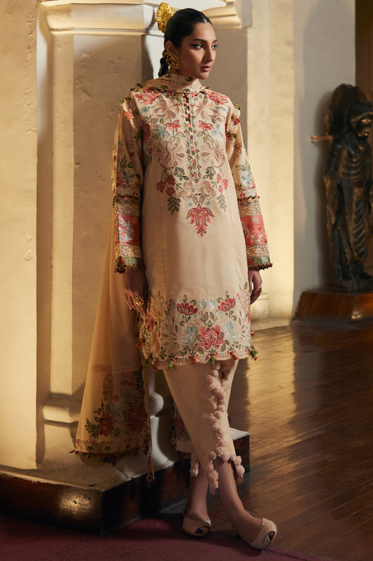 Elan Embroidered Lawn Unstitched 3pcs