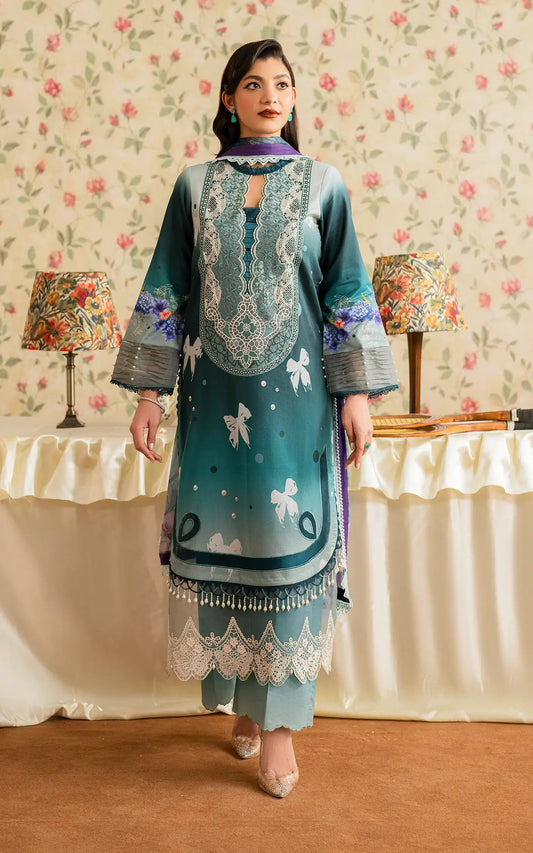 Meraki By Asifa And Nabeel Vol-01 Embroidered Lawn Unstitched 3pcs