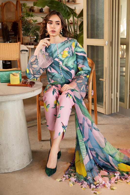 M. Prints By Maria B. Lawn Vol-25 Printed Unstitched 3pcs