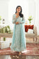 Azure Luxe'25 Embroidered Chiffon Unstitched 3pcs - Jotey