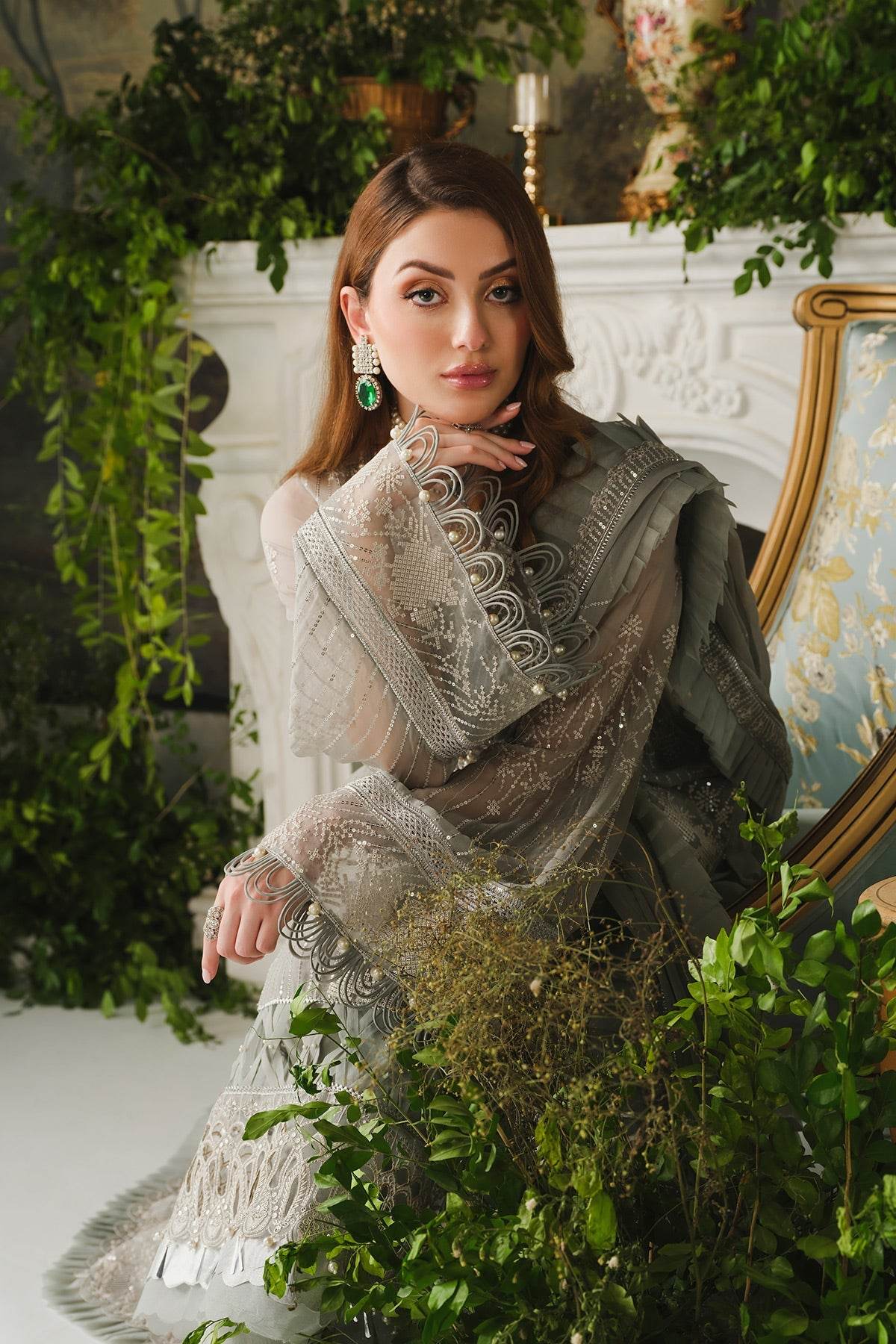 Ayla Luxury Formals Unstitched 3pcs - Jotey