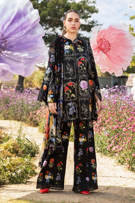 M. Prints By Maria B. Lawn Vol-25 Printed Unstitched 3pcs