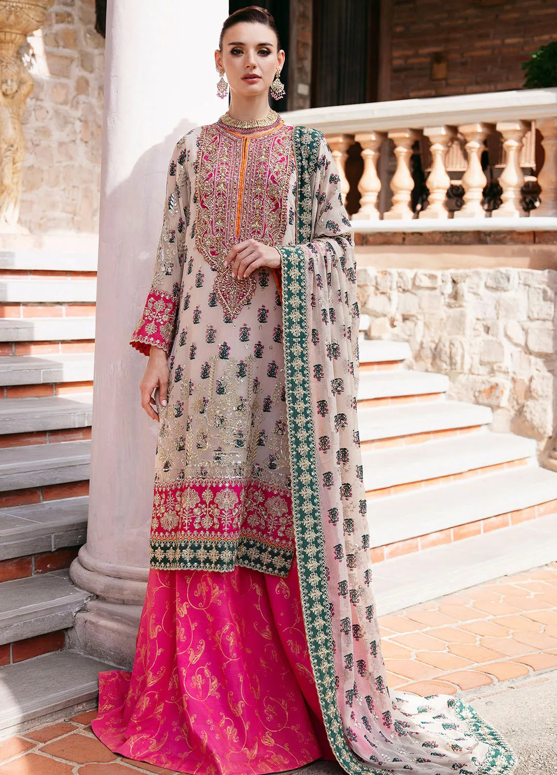 Freesia By Maryum N Maria Luxury Formals Unstitched 3pcs