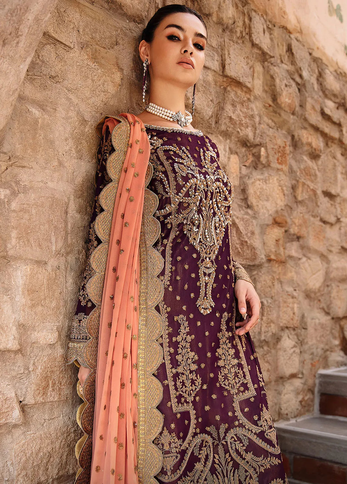 Freesia By Maryum N Maria Luxury Formals Unstitched 3pcs