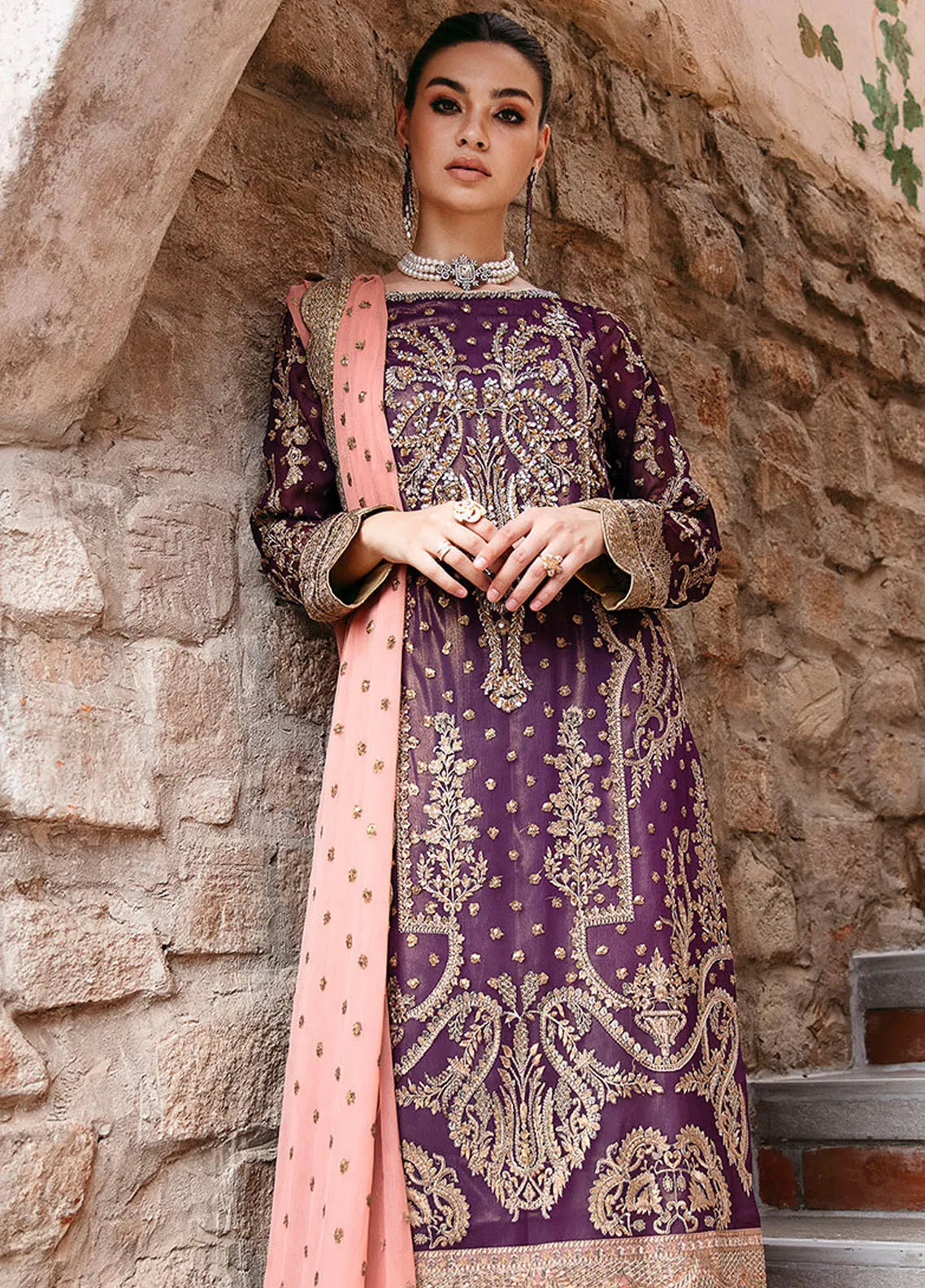 Freesia By Maryum N Maria Luxury Formals Unstitched 3pcs