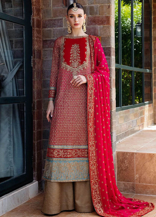 Freesia By Maryum N Maria Luxury Formals Unstitched 3pcs - Jotey