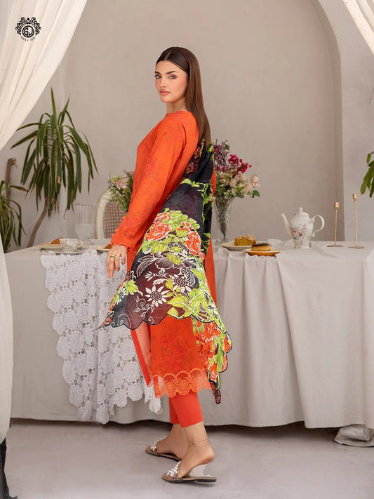 Rang Pasand By Gul Jee Embroidered Digital Printed Unstitched 3pcs