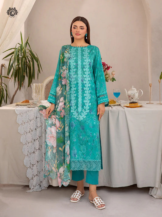 Rang Pasand By Gul Jee Embroidered Digital Printed Unstitched 3pcs