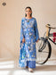 Mishaal By Gull Jee Embroidered Digital Printed Lawn Unstitched 3 Piece