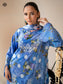 Mishaal By Gull Jee Embroidered Digital Printed Lawn Unstitched 3 Piece