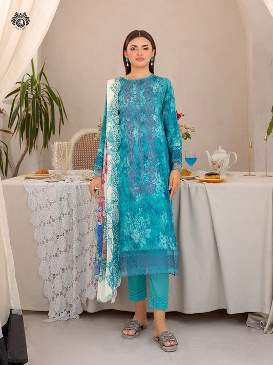Rang Pasand By Gul Jee Embroidered Digital Printed Unstitched 3pcs