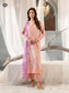 Morja By Gull Jee Embroidered Digital Printed Stripe Lawn Unstitched 3 Piece