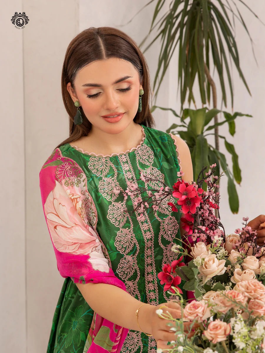 Rang Pasand By Gul Jee Embroidered Digital Printed Unstitched 3pcs