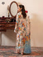 Mishaal By Gull Jee Embroidered Digital Printed Lawn Unstitched 3 Piece