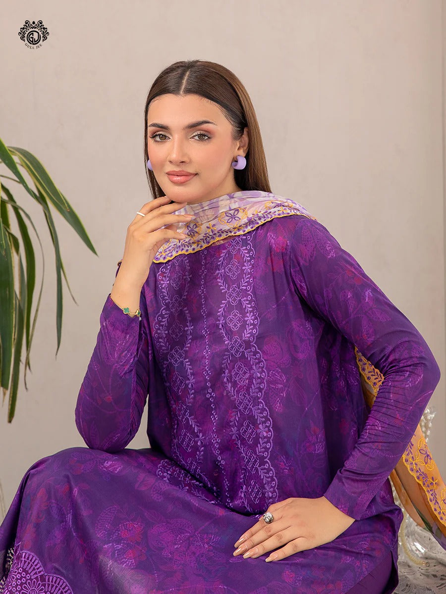 Rang Pasand By Gul Jee Embroidered Digital Printed Unstitched 3pcs