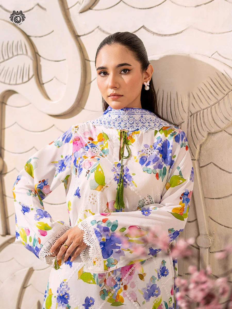 Mahajal By Gull Jee Embroidered Digital Printed Lawn Unstitched 3pcs