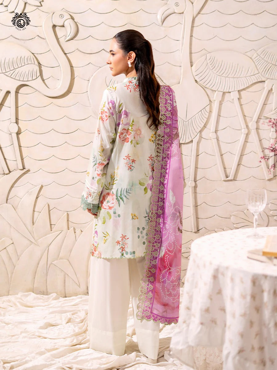 Mahajal By Gull Jee Embroidered Digital Printed Lawn Unstitched 3pcs