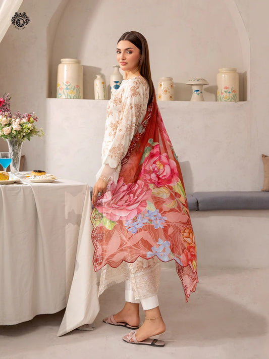 Rang Pasand By Gul Jee Embroidered Digital Printed Unstitched 3pcs