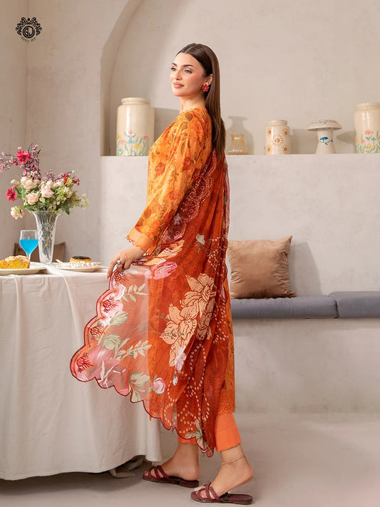 Rang Pasand By Gul Jee Embroidered Digital Printed Unstitched 3pcs