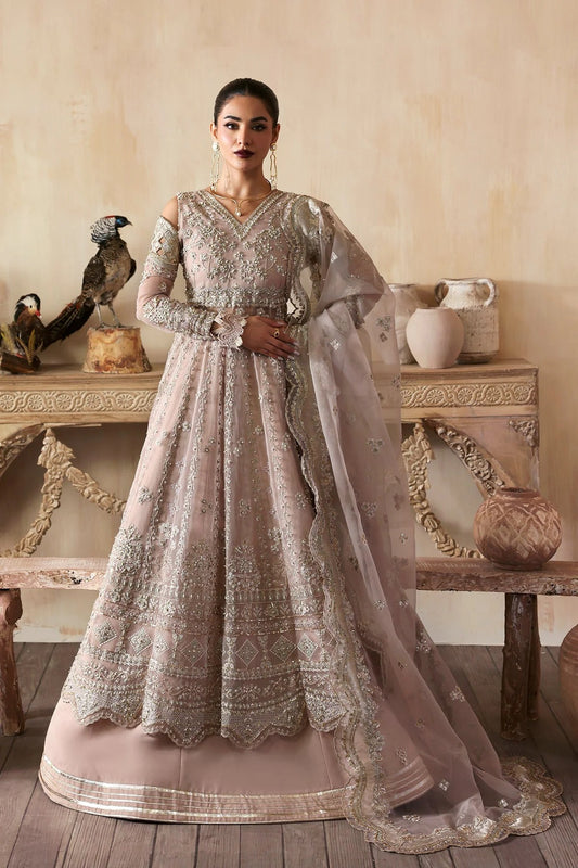 Jahanara By Zarposh Embroidered Hand Embellished Organza Festive'25 Unstitched 3 Piece