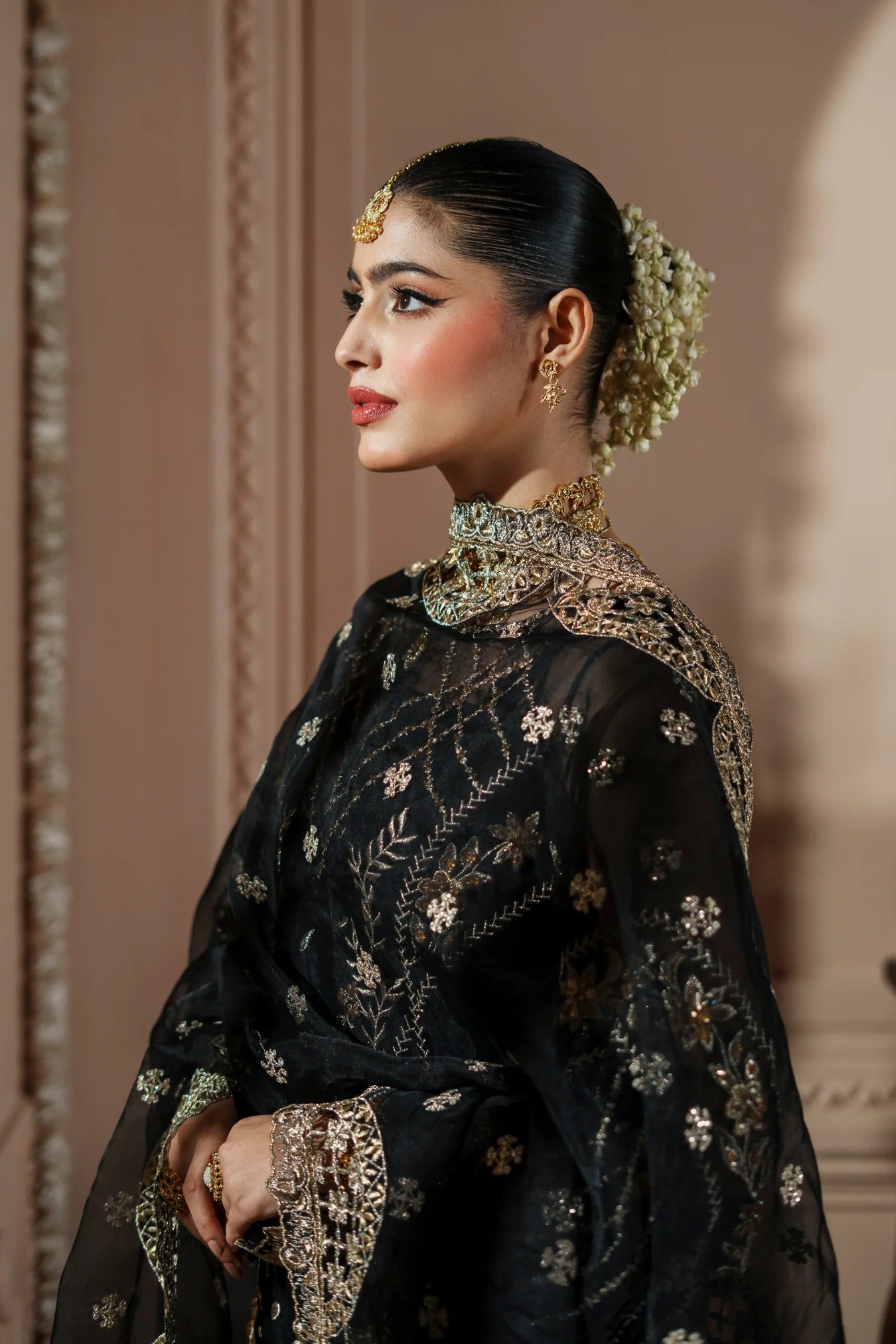 Dastoor By Zebtan Embroidered Luxury Organza Unstitched 3 Piece