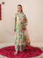 Mishaal By Gull Jee Embroidered Digital Printed Lawn Unstitched 3 Piece