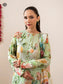 Mishaal By Gull Jee Embroidered Digital Printed Lawn Unstitched 3 Piece