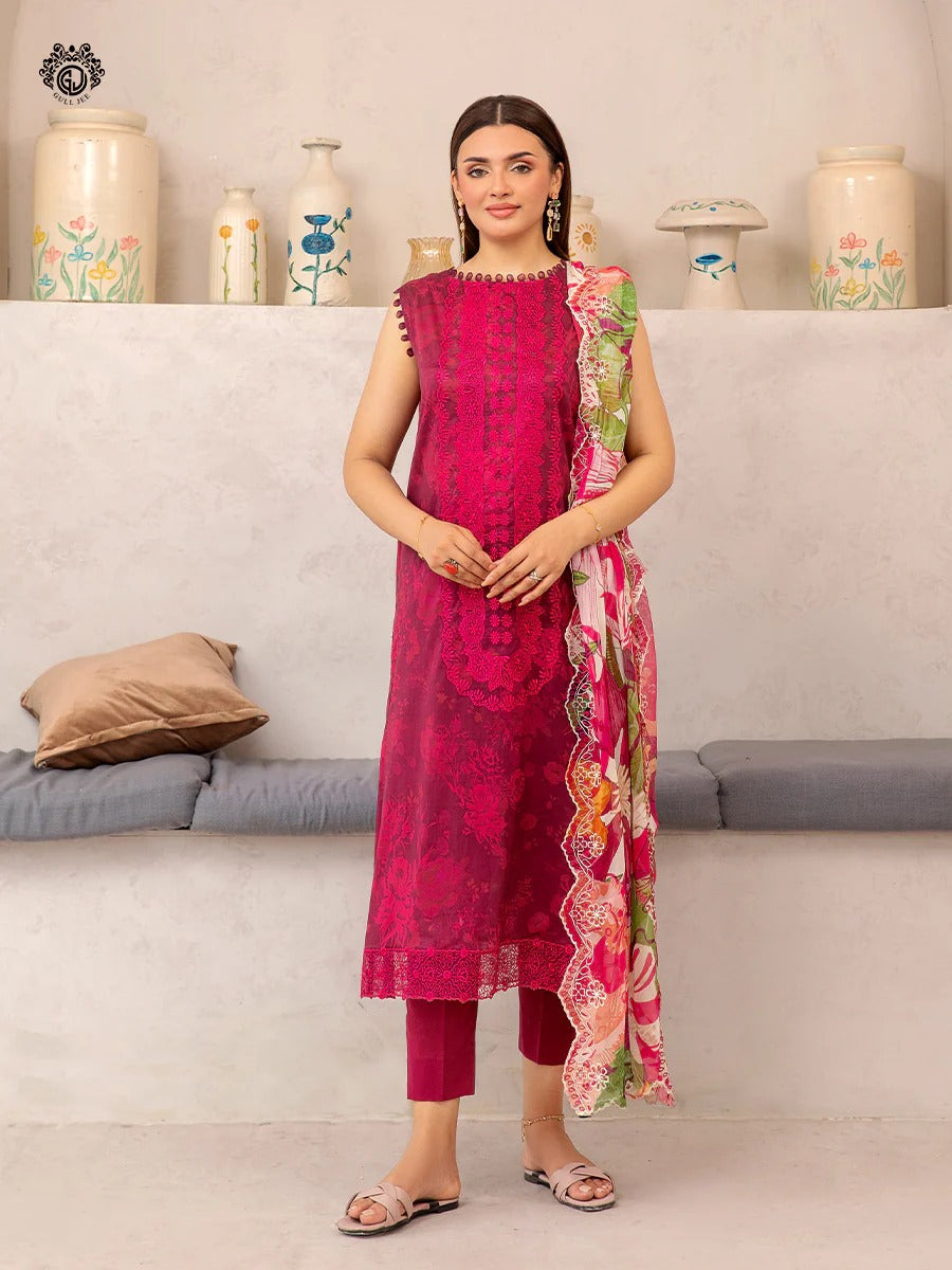 Rang Pasand By Gul Jee Embroidered Digital Printed Unstitched 3pcs