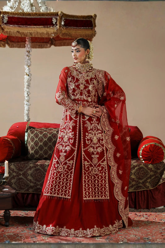 Dastoor By Zebtan Embroidered Luxury Organza Unstitched 3 Piece