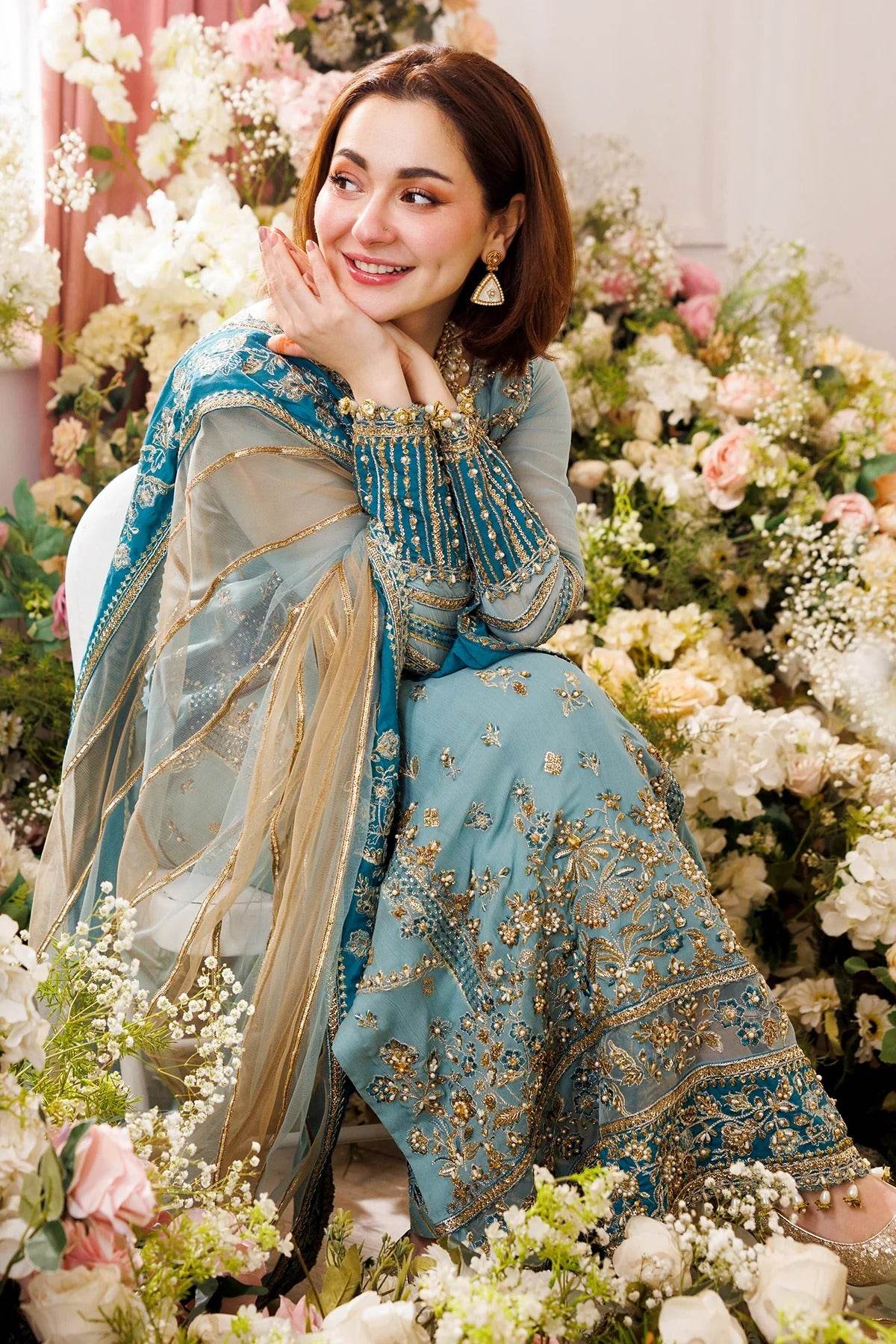 Charizma Dastan-E-Jashan Premium Chiffon Unstitched 4pcs - Jotey