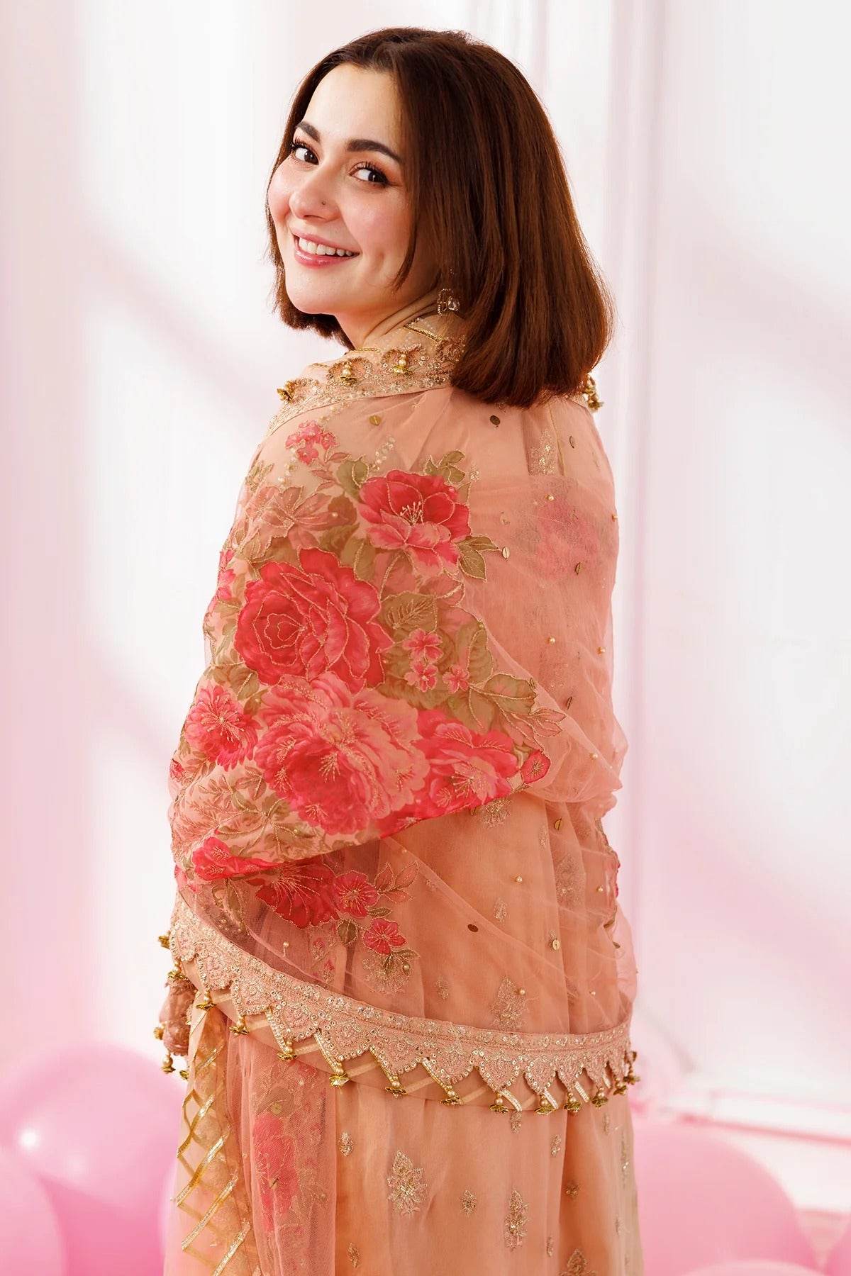 Charizma Dastan-E-Jashan Premium Chiffon Unstitched 4pcs - Jotey