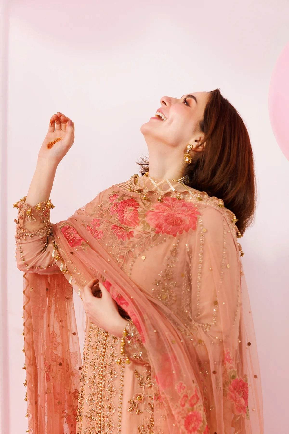 Charizma Dastan-E-Jashan Premium Chiffon Unstitched 4pcs - Jotey