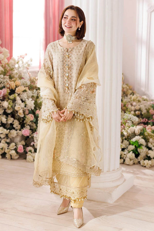 Charizma Dastan-E-Jashan Premium Chiffon Unstitched 4pcs - Jotey