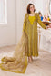 Charizma Dastan-E-Jashan Premium Chiffon Unstitched 4pcs - Jotey