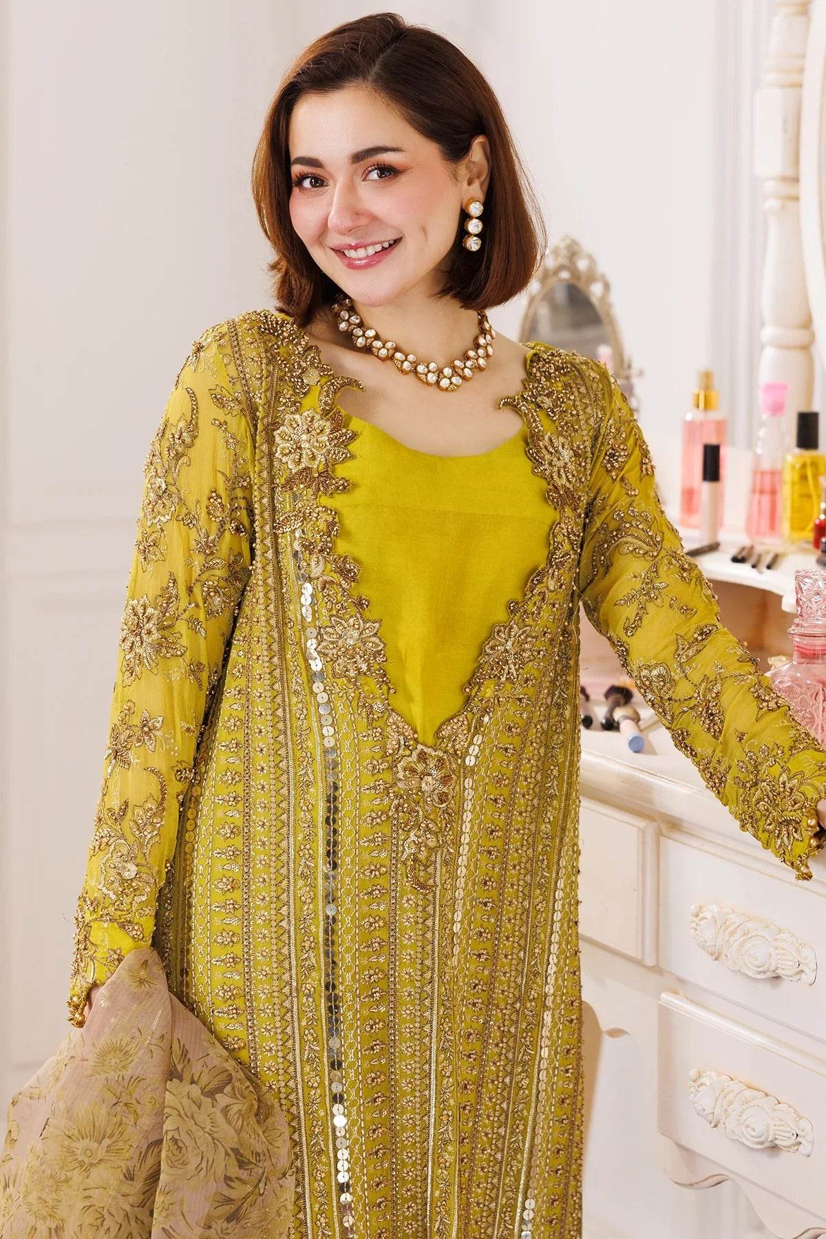 Charizma Dastan-E-Jashan Premium Chiffon Unstitched 4pcs - Jotey