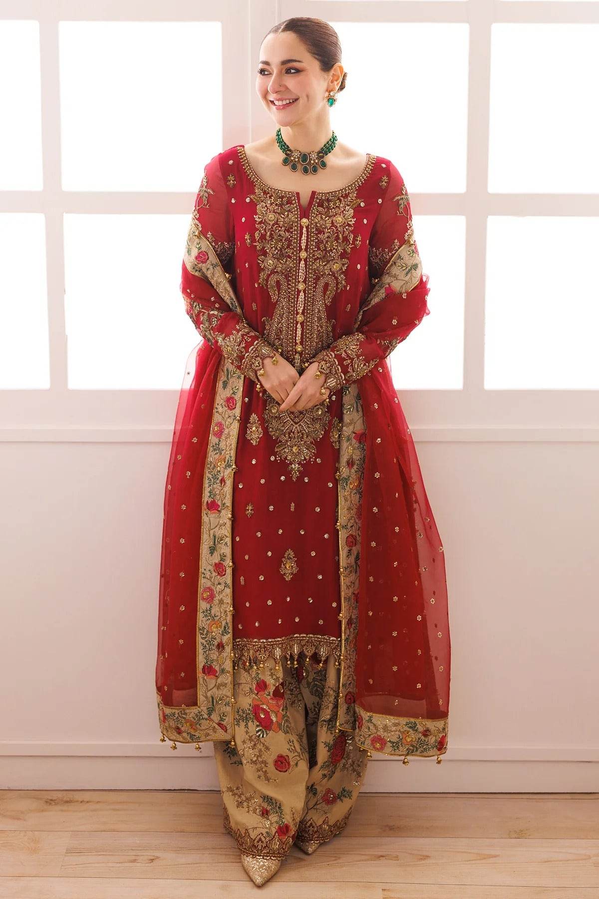 Charizma Dastan-E-Jashan Premium Chiffon Unstitched 4pcs - Jotey