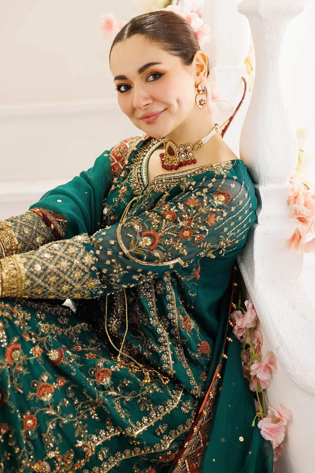 Charizma Dastan-E-Jashan Premium Chiffon Unstitched 4pcs - Jotey
