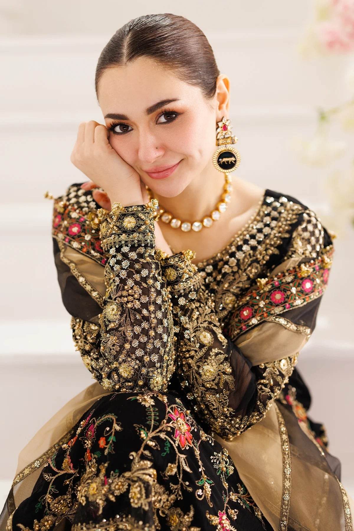 Charizma Dastan-E-Jashan Premium Chiffon Unstitched 4pcs - Jotey