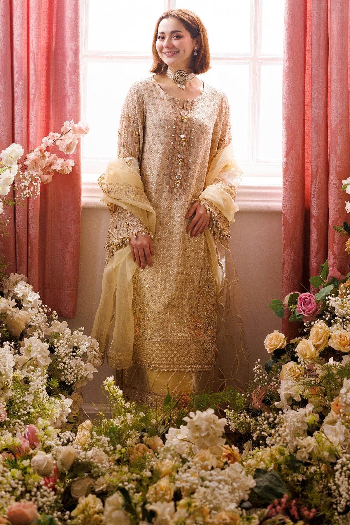 Charizma Dastan-E-Jashan Premium Chiffon Unstitched 4pcs - Jotey